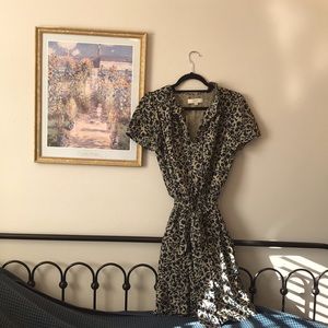 Loft Printed Floral Dress size M